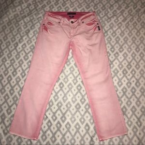 Pink Suki Capri-Silver brand! W29